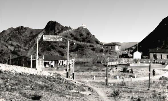 Campamento de la Universidad Nacional de Tucumán en Agua Tapada.