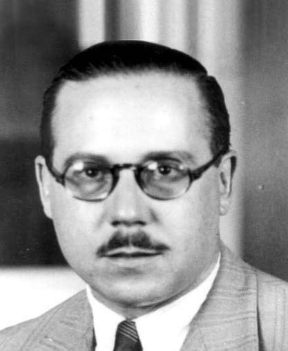 El Rector Horacio Descole hacia 1951.