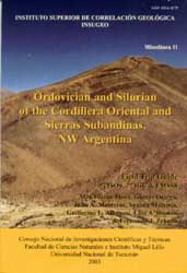 Ordovician and Silurian of the Cordillera Oriental and Sierras Subandinas, NW Argentina