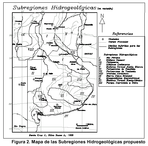 subregiones Pampeanas (república argentina). Fig. 1-Pampas Sub